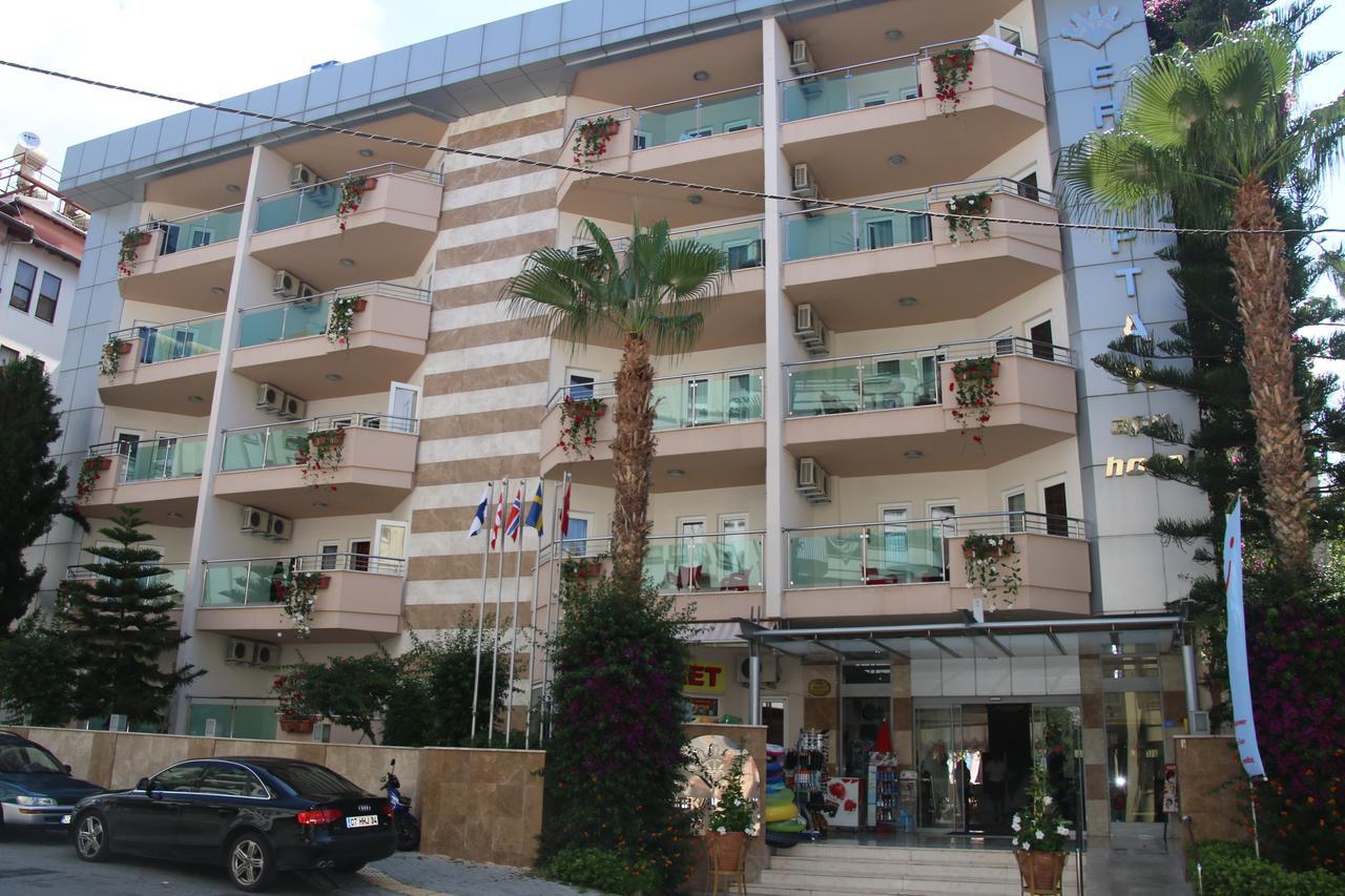 Aparthotel Erkaptan Apart Alanya Exterior foto